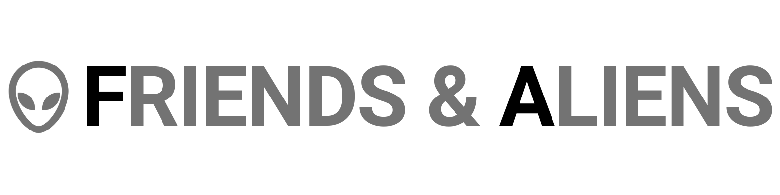 friends and aliens logo